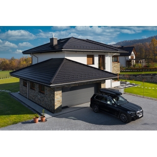 Dachówka CREATON Simpla Basic - antracytowa angoba